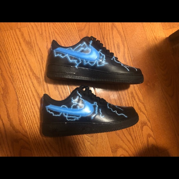 Custom Air Force 1 Lightning (Any Size) Custom Air Force 1 Lightning (Any Size)